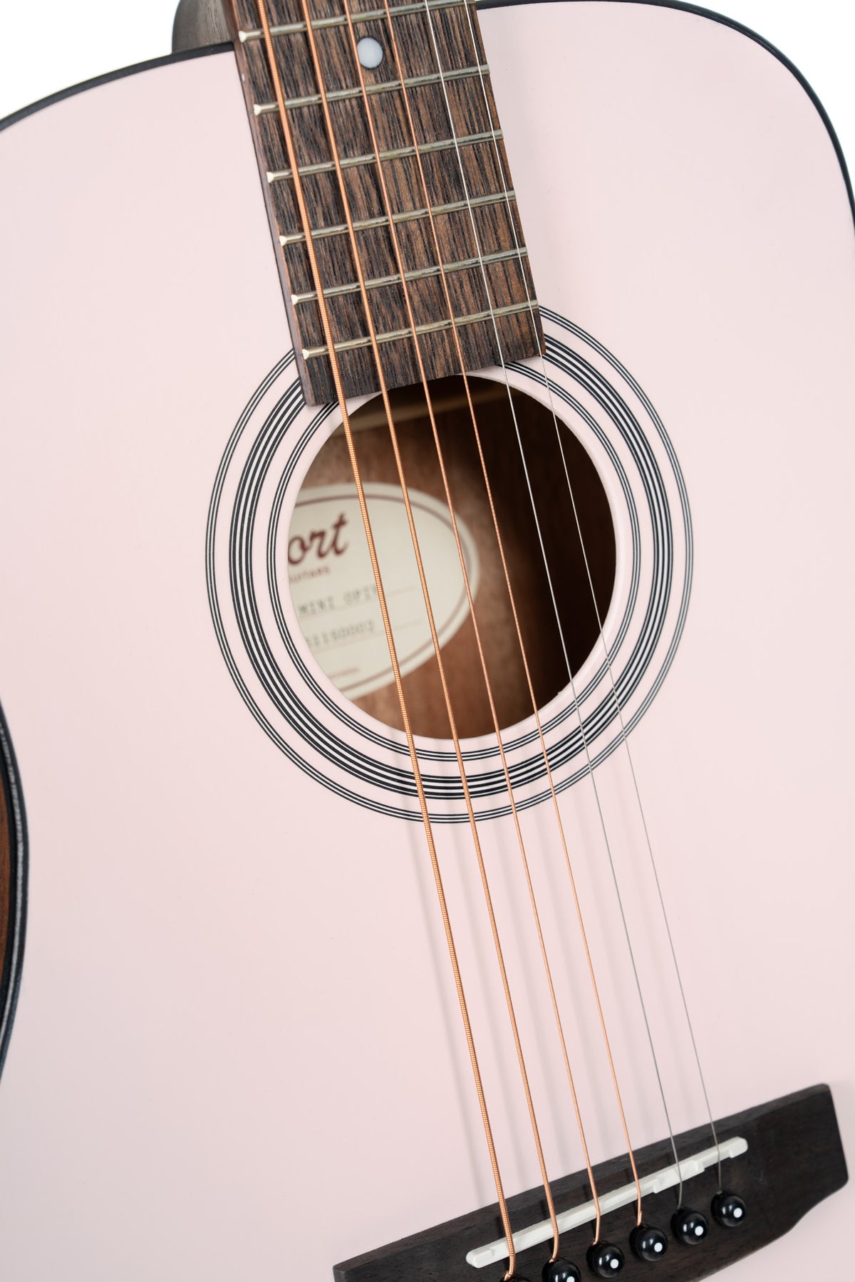 CORT ADMINIBOPIV GUITARE AD MINI OP IVORY, HOUSSE