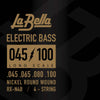 La Bella RX-N4B Jeu de Cordes Basse