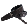 Ortega Sangle Cuir Dark Brown Croco