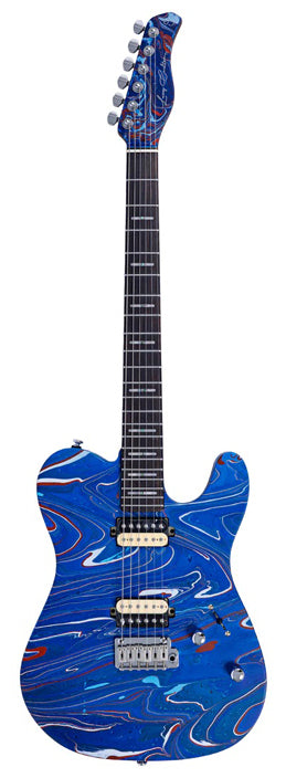 LARRY CARLTON T7 SW Blue Swirl