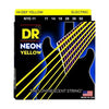 DR Strings Neon Yellow NYE-11