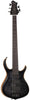 Marcus Miller M7 Swamp Ash-5 Transparent Black EN