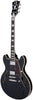 D'Angelico Premier DC Black Flake