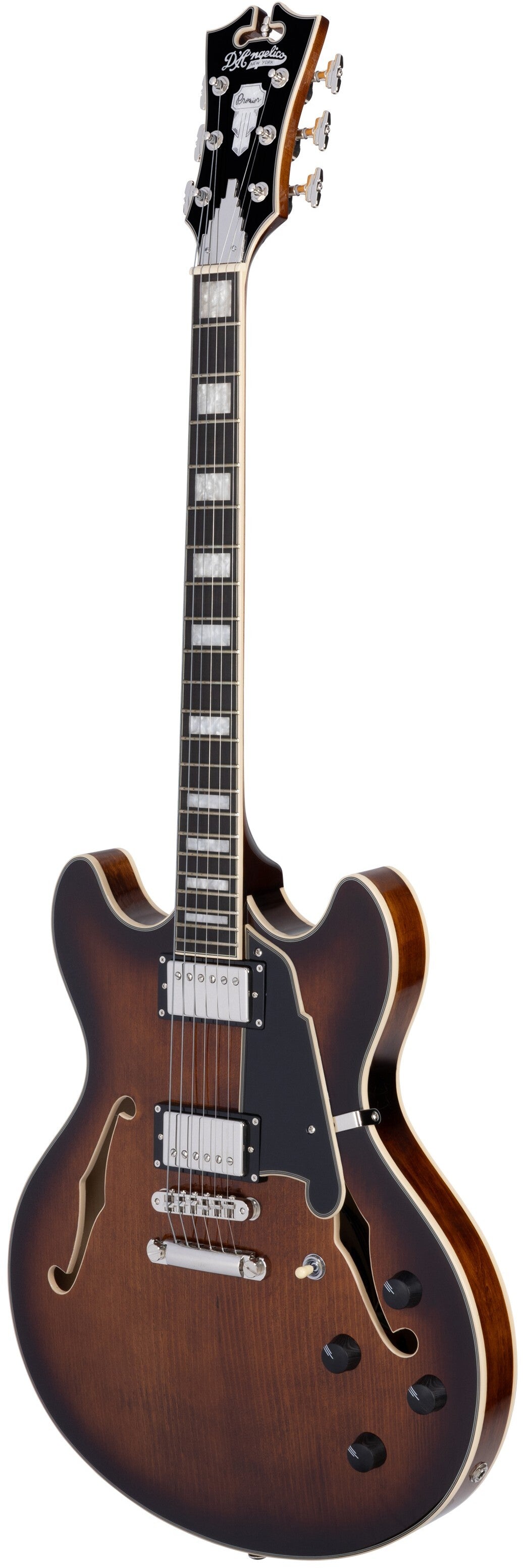 D'ANGELICO Premier DC Brown Burst