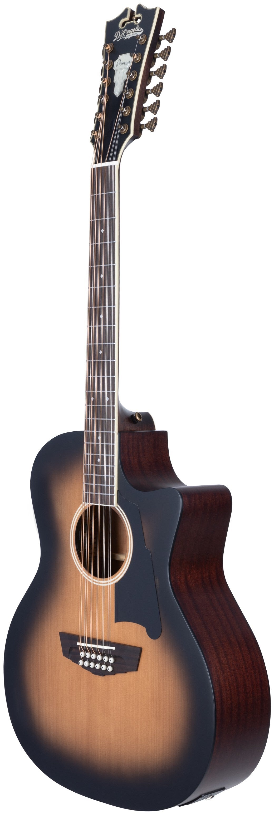 D'ANGELICO Premier Fulton Aged Burst 12 cordes