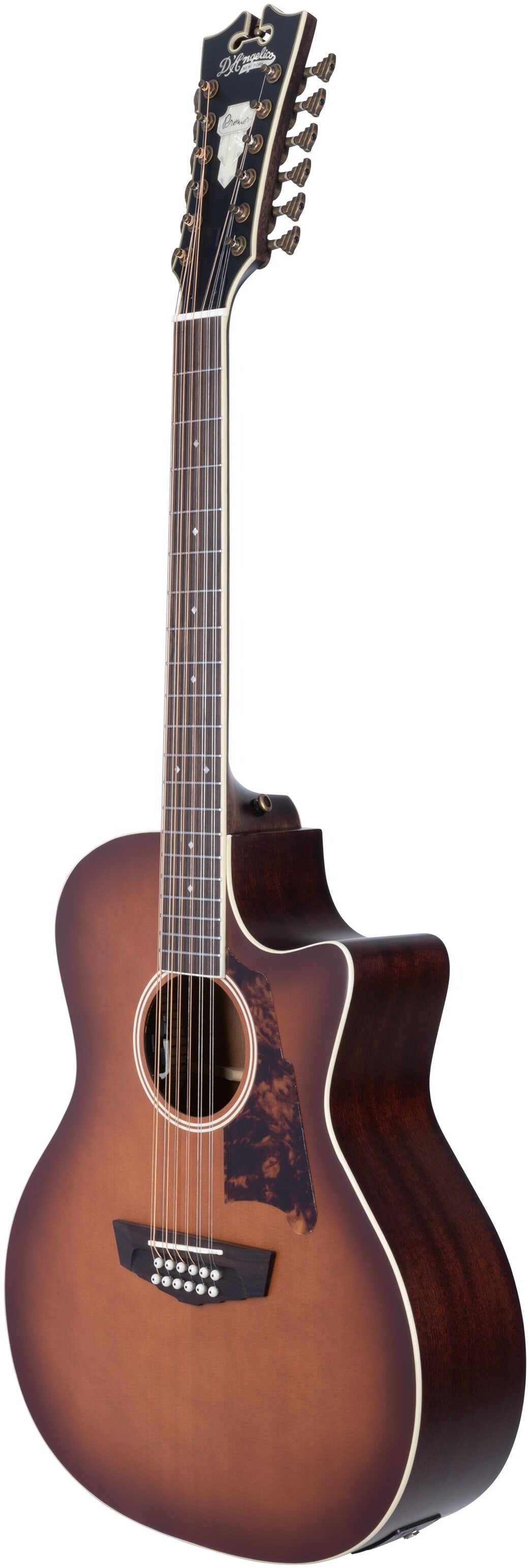 D'ANGELICO Premier Fulton Caramel Burst 12 cordes