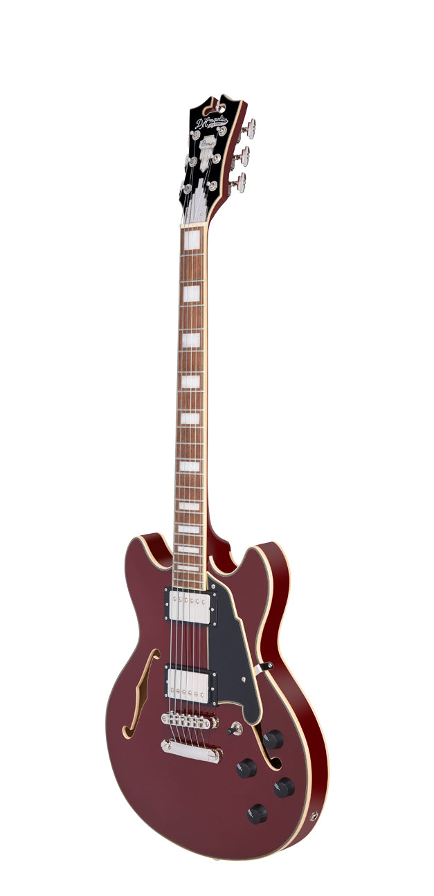 D'ANGELICO Premier Mini DC Burnt Red