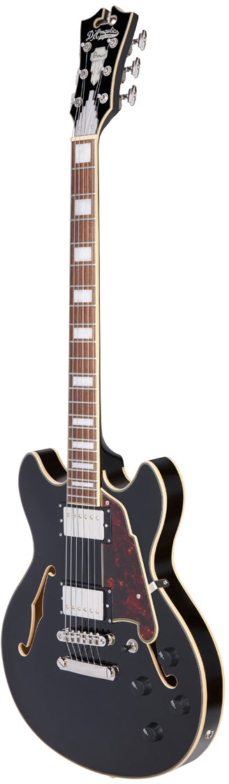 D'ANGELICO Premier Mini DC Solid Black