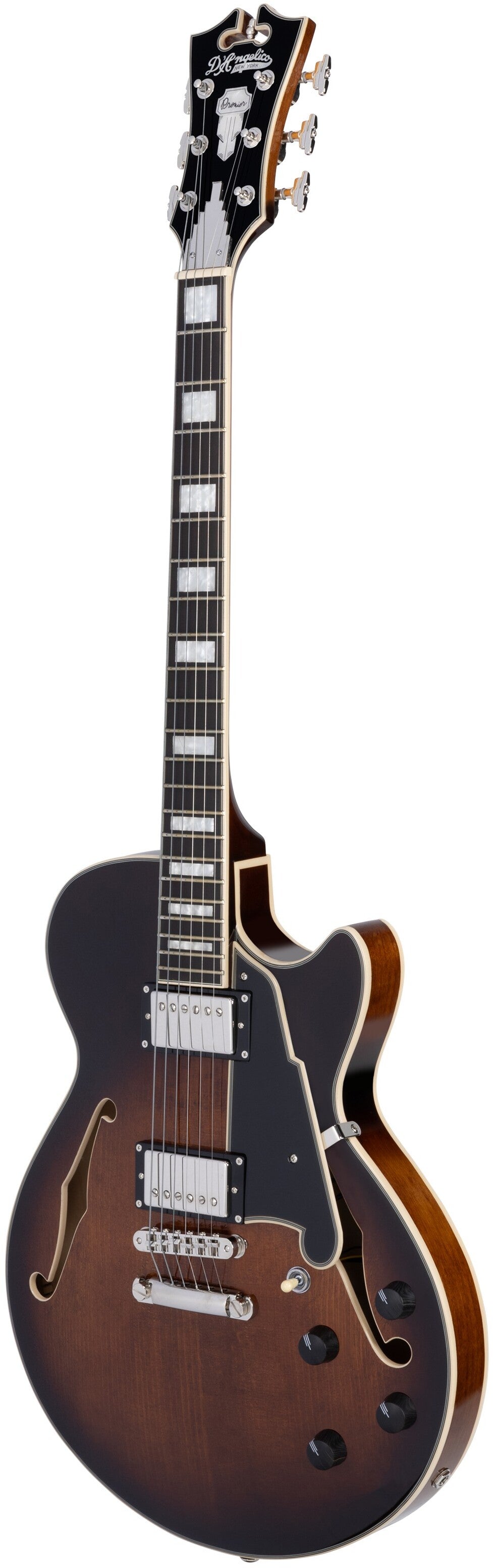D'ANGELICO Premier SS Brown Burst