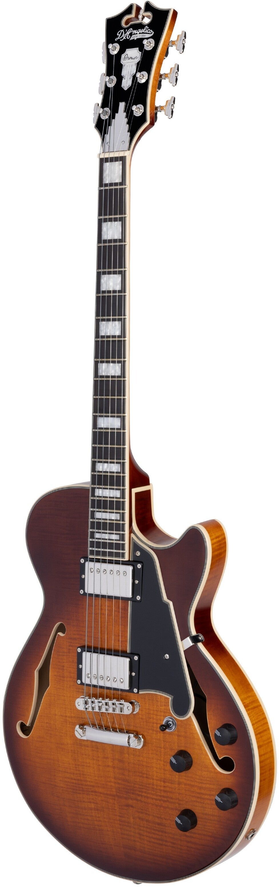 D'ANGELICO Premier SS Dark Iced Tea Burst