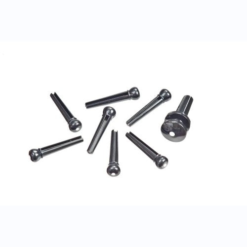 D'Addario PWPS10 Jeu de 7 chevilles noires