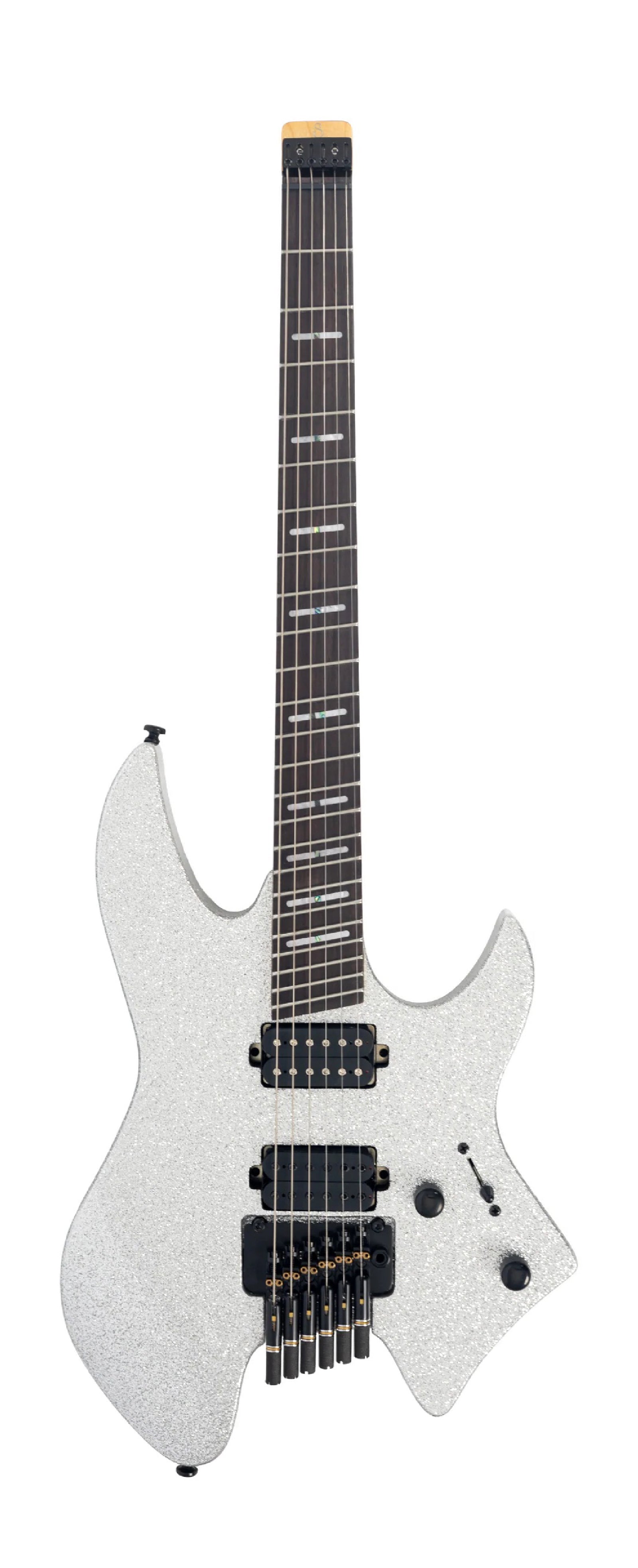 Larry Carlton X6 Headless 6 Silver.SP